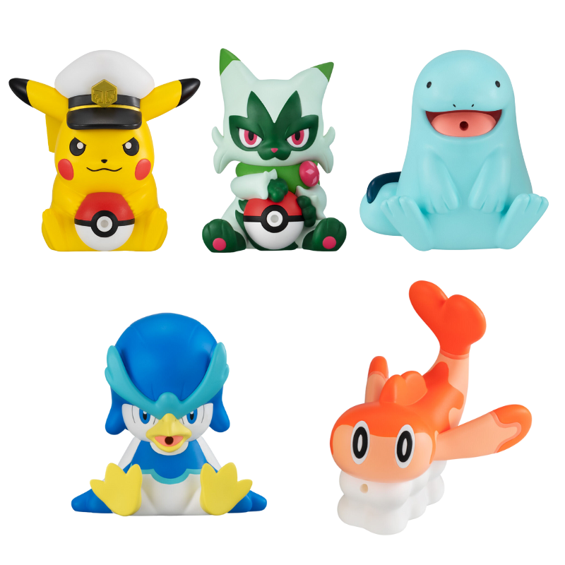 BANDAI Chicle con Pokemon Lanzadora de Agua 1ud
