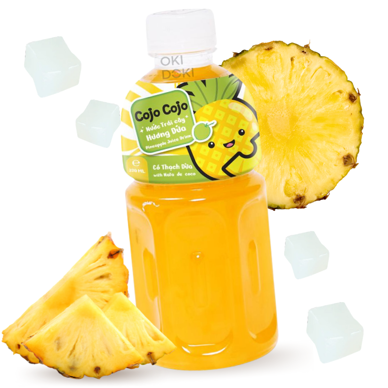 Cojo Cojo Bebida con Jugo de Piña y Gelatina 320ml