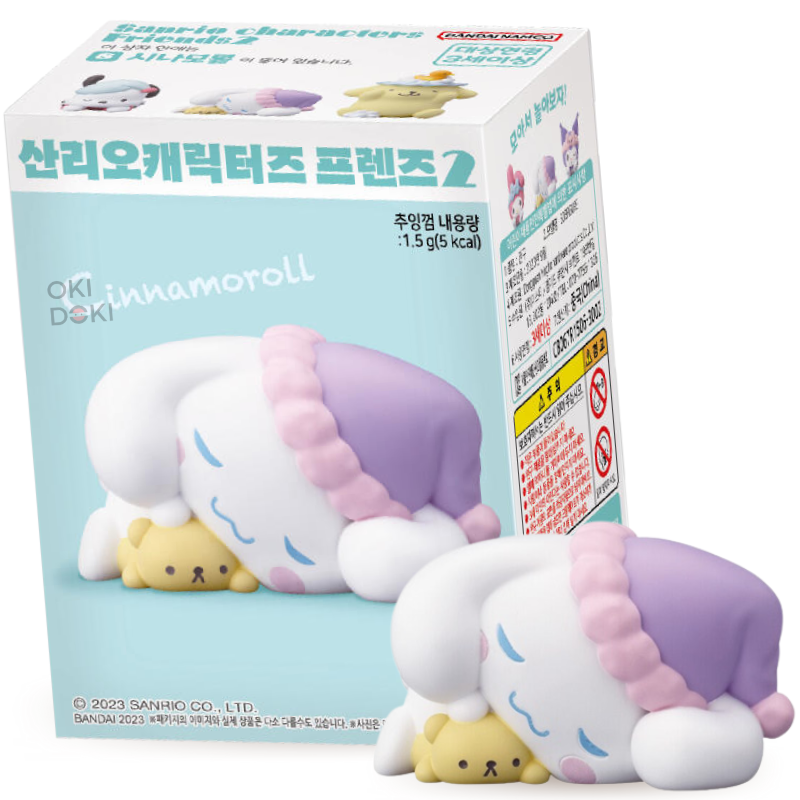 Bandai Chicle Con Figura de Sanrio Friends Ver. 2 1pc