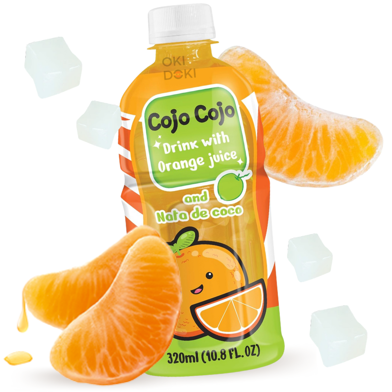 Cojo Cojo Bebida con Jugo de Naranja y Gelatina 320ml