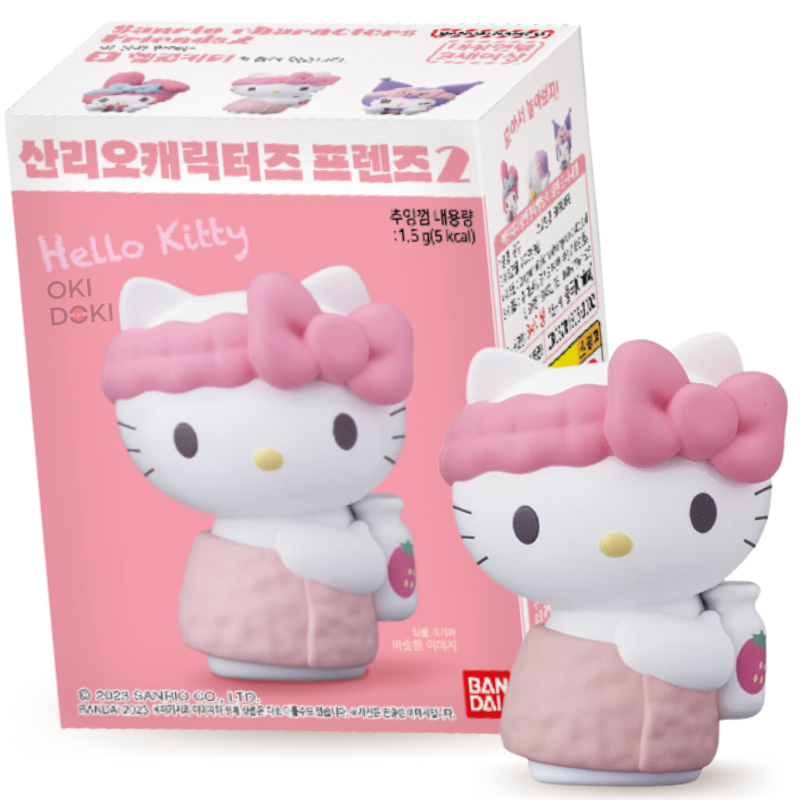 Bandai Chicle Con Figura de Sanrio Friends Ver. 2 1pc