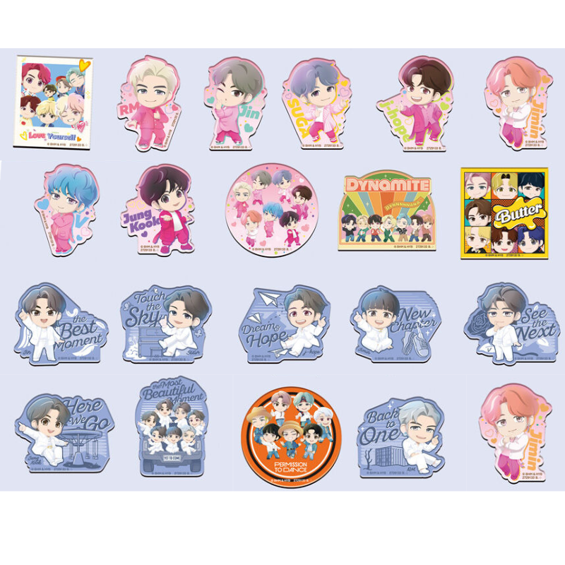 BANDAI BTS Tiny Tan Chicle con Imán Coleccionable 1ud