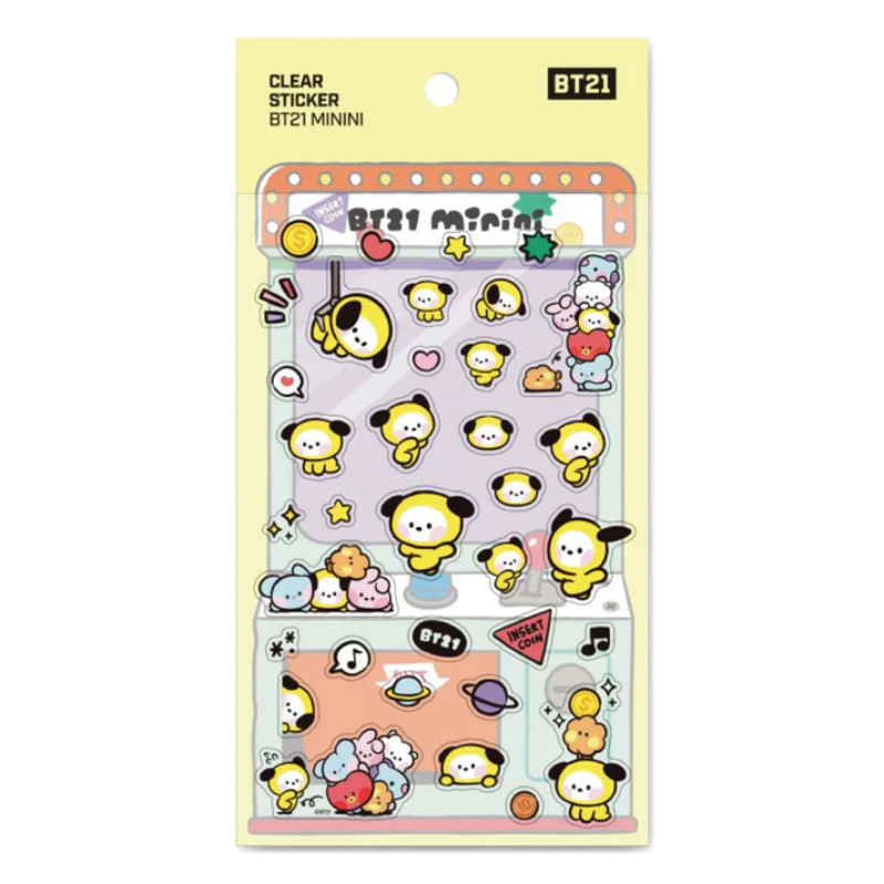 BT21 Pegatinas Transparentes Chimmy