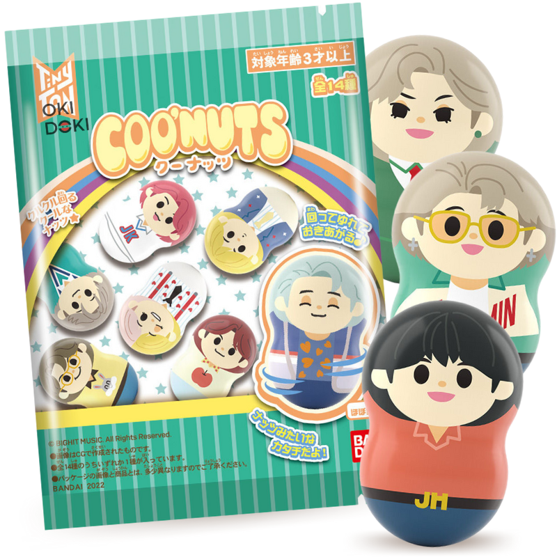 Bandai Coo'Nuts Chicle con Figura Tiny Tan 25g