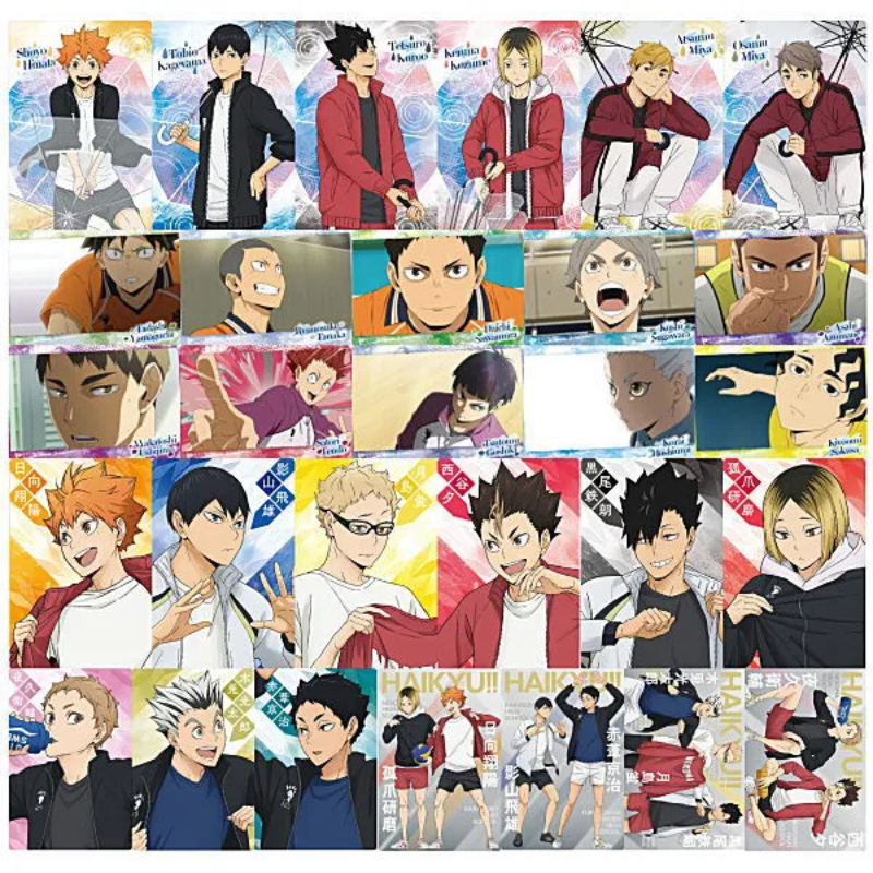 BANDAI Haikyuu Wafer con Tarjeta Coleccionable 14g