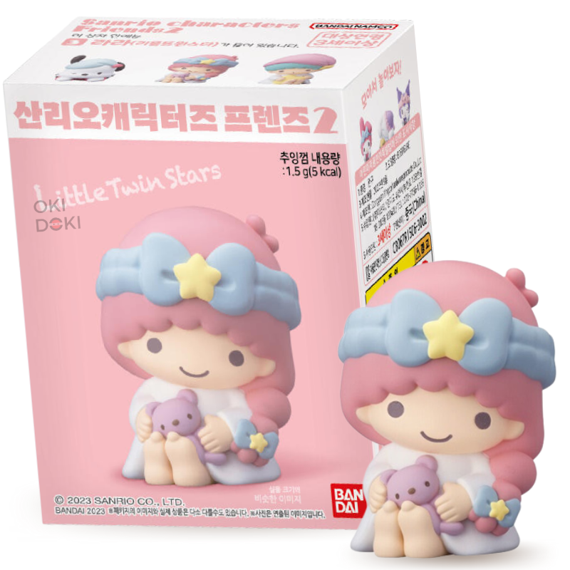 Bandai Chicle Con Figura de Sanrio Friends Ver. 2 1pc