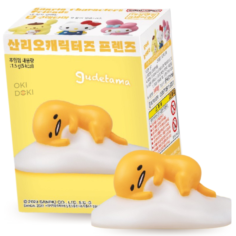 BANDAI Sanrio Characters Friends Chicle con Figura 1ud