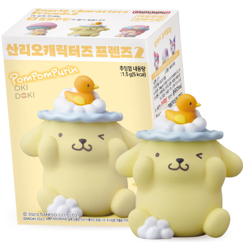 Bandai Chicle Con Figura de Sanrio Friends Ver. 2 1pc