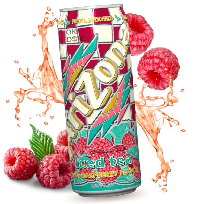 Arizona Té Helado Sabor Frambuesa 650ml