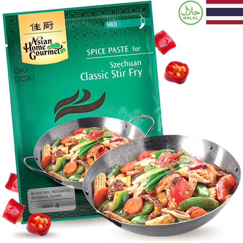 AHG Salsa para Salteado al Estilo Sichuan 50g