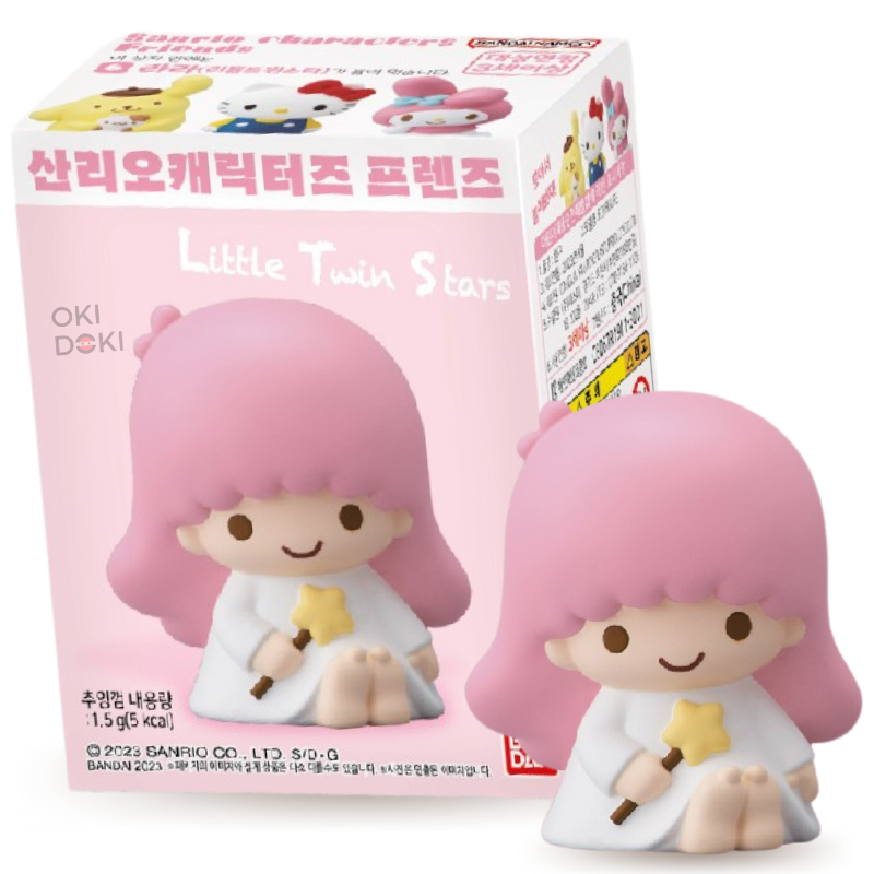 BANDAI Sanrio Characters Friends Chicle con Figura 1ud