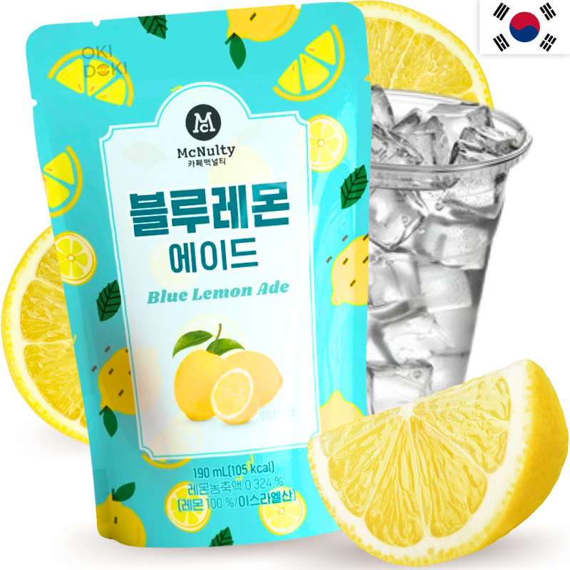 CAFFE BENE Limonada Coreana de Limon Azul 190ml