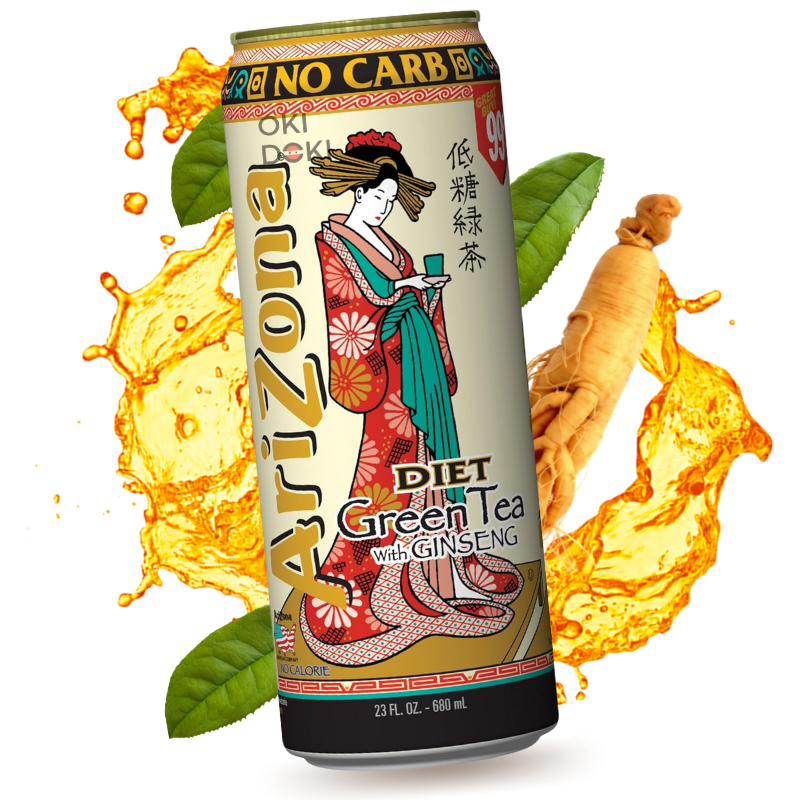 Arizona Té Verde con Ginseng Sin Calorías 650ml