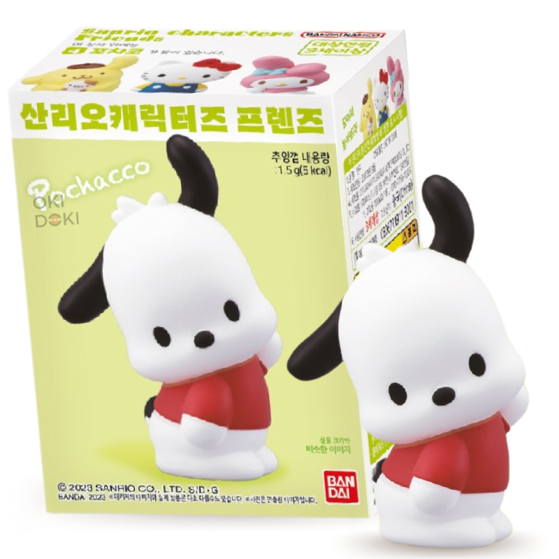 BANDAI Sanrio Characters Friends Chicle con Figura 1ud