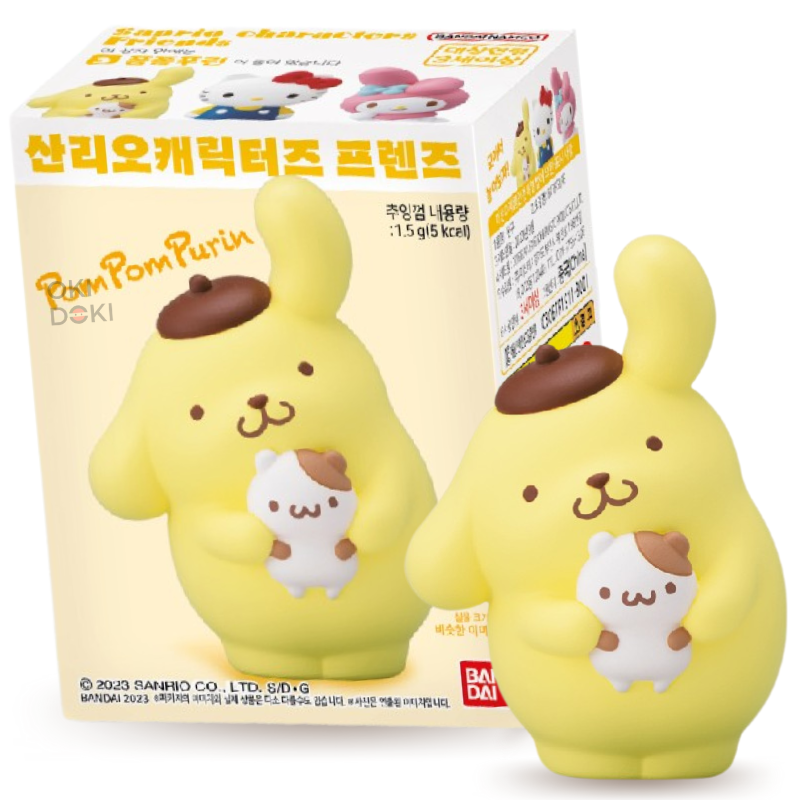 BANDAI Sanrio Characters Friends Chicle con Figura 1ud