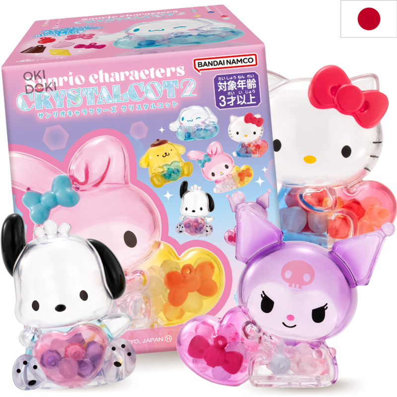 BANDAI Chicle con Figura Cristal de Sanrio 1ud