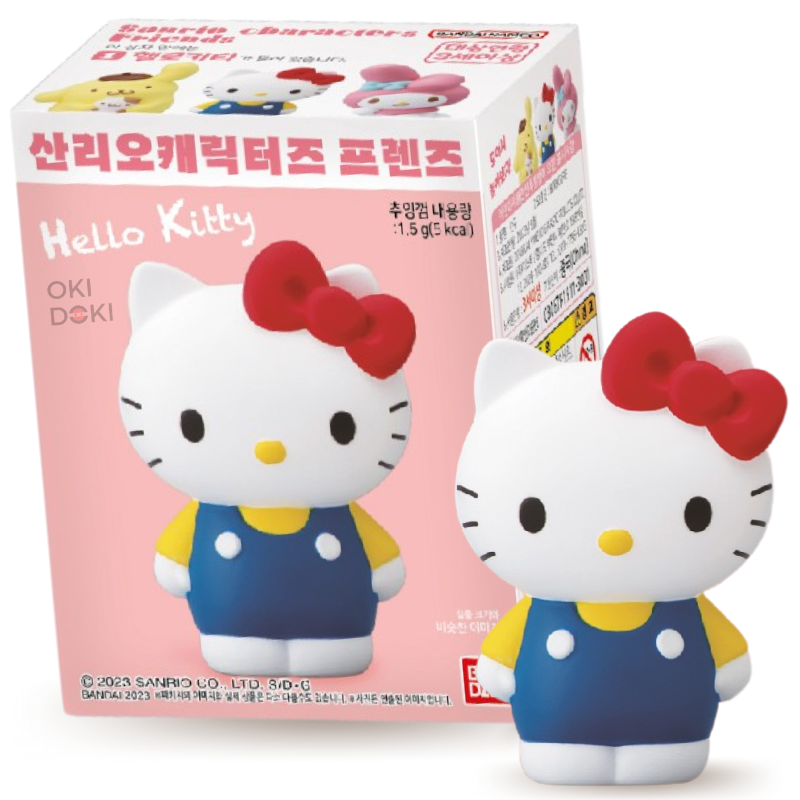 BANDAI Sanrio Characters Friends Chicle con Figura 1ud