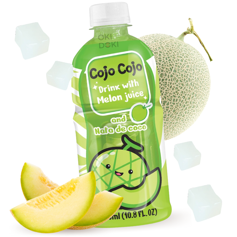 Cojo Cojo Bebida con Jugo de Melón y Gelatina 320ml