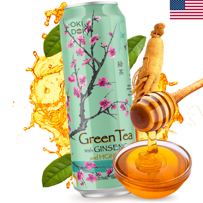 ARIZONA Té Verde con Ginseng y Miel 650ml