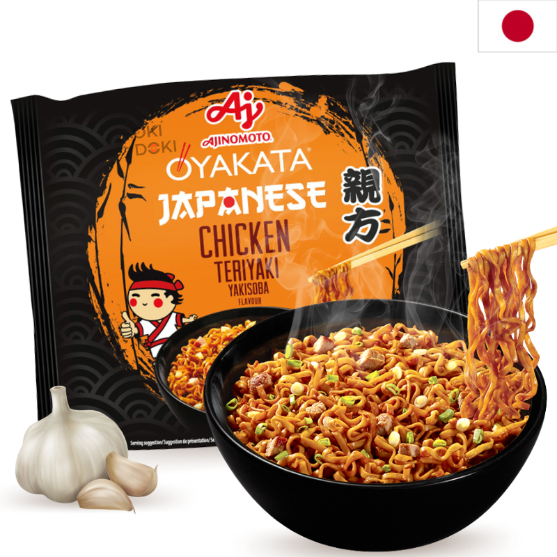 AJINOMOTO OYAKATA Fideos Salteados Japonés Pollo Teriyaki 93g