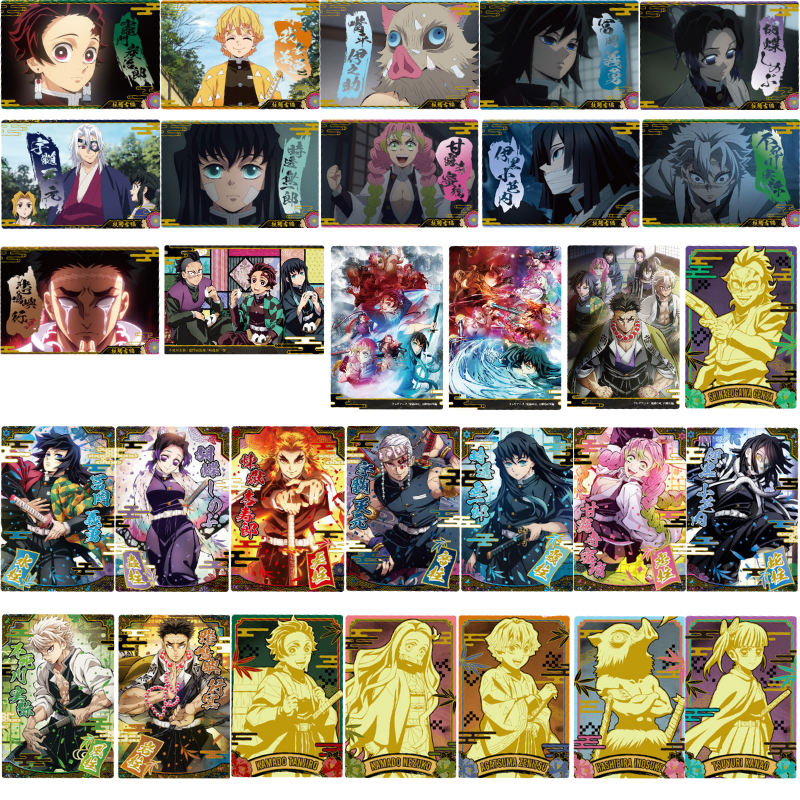 BANDAI Demon Slayer Kimetsu No Yaiba 9 Wafer con Tarjeta 14g