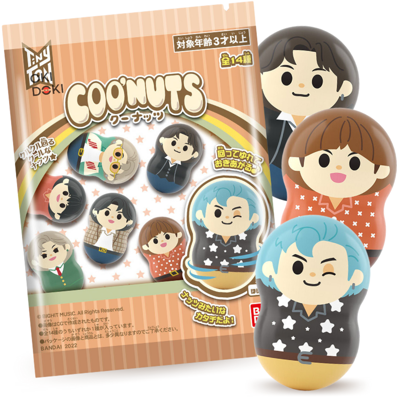 Bandai Coo'Nuts Chicle con Figura Tiny Tan 25g