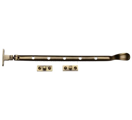 Heritage V990 Antique Brass Window Casement Stay