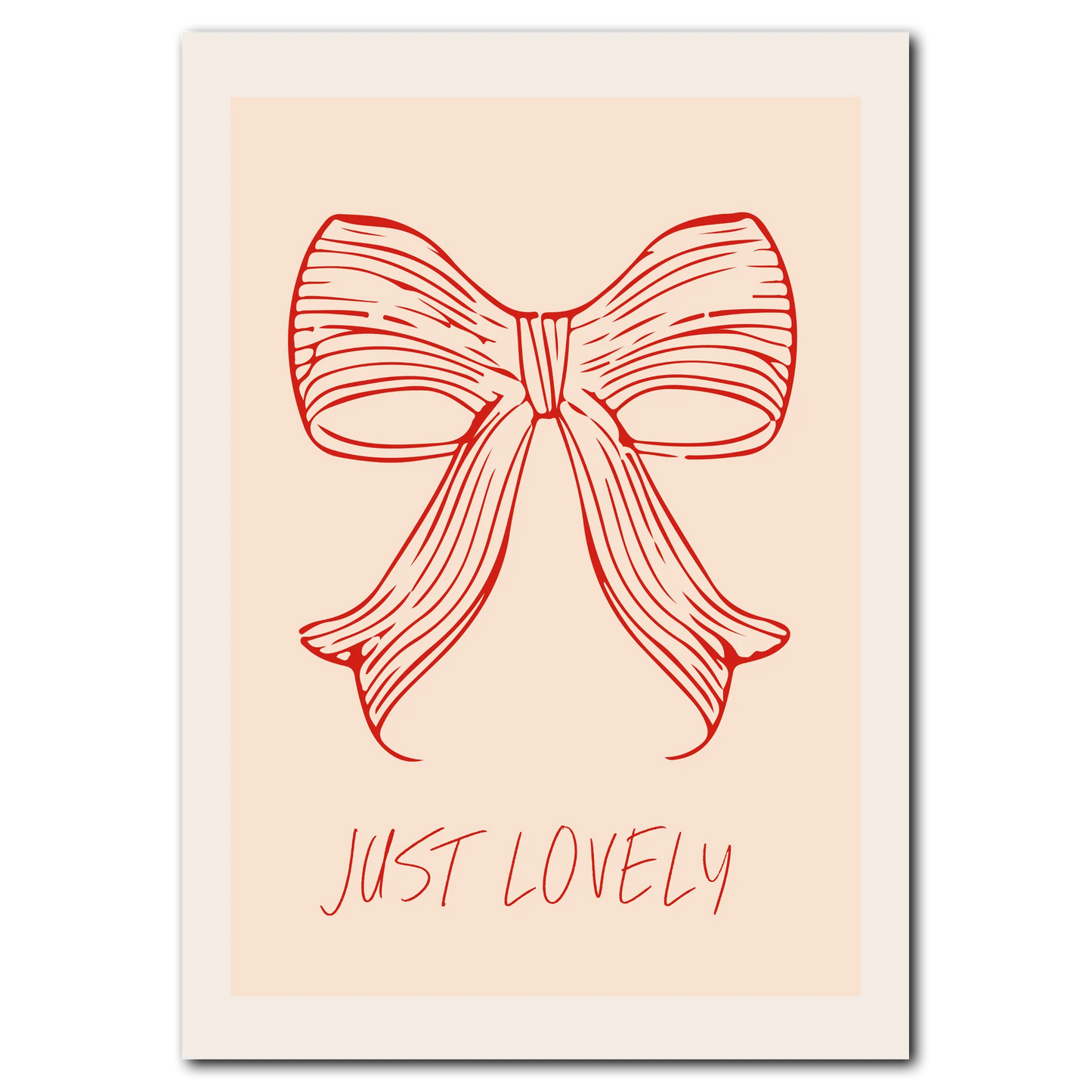 Just Lovely Plakat