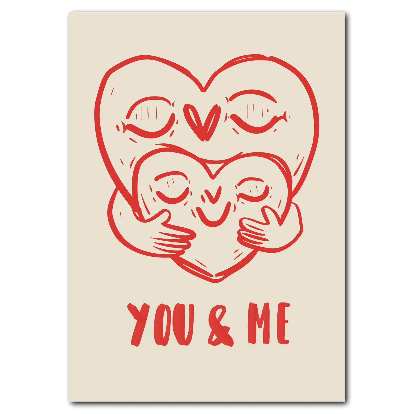 You & Me Plakat